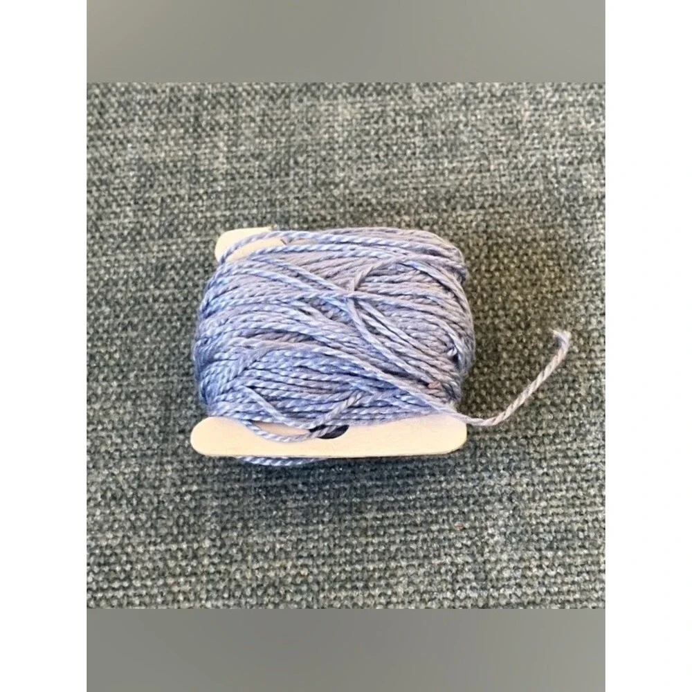 Blue Needlepoint Thread Yarn